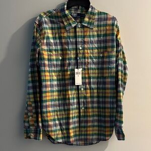 Polo Ralph Lauren Men's Multicolor Plaid Button Down Shirt